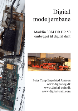 Converting Märklin 3084 DB BR 50 to digital operation