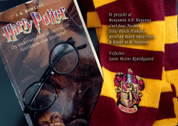 Harry Potter og undersøgelsen af interaktiv fanfiktion som litteratur