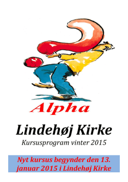 Tilmelding til Vinter-Alpha 2015