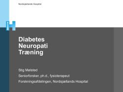 Diabetes Neuropati Træning