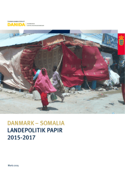 danmark – somalia landepolitik papir 2015-2017