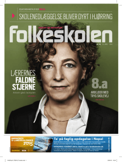 Læs som PDF - Folkeskolen