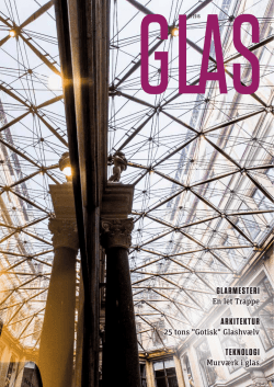 GLAS 2015 nr. 2 - Glasindustrien