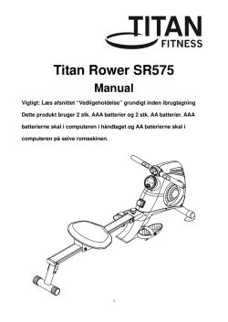 Titan SR575 Romaskine