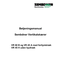 Sembdner VR45A/60B - DLF