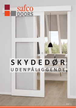 SKYDEDØR - ByggeBilligt.dk