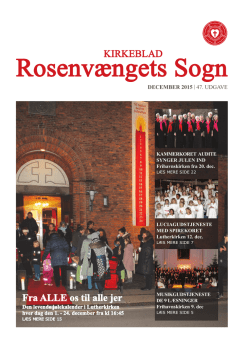 DOWNLOAD: Kirkeblad, DECEMBER 2015