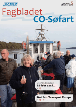 På dybt vand... Støt Fair Transport Europe - CO-SEA