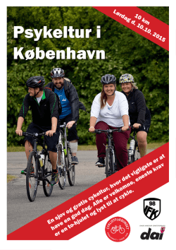 Psykeltur i København - Dansk Cyklist Forbund