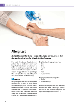 Allergitest - Forlaget TekstXpressen