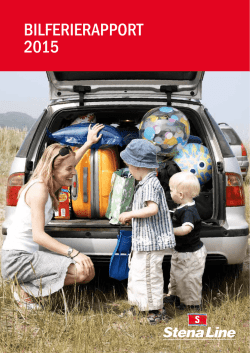 Stena Line Car Travel Report 2015_D