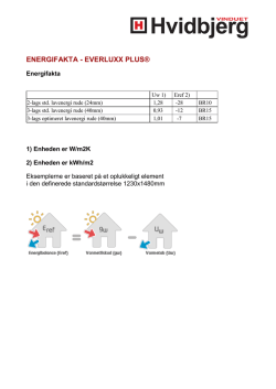 ENERGIFAKTA - EVERLUXX PLUS®