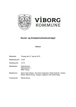 Samlet referat med bilag - Viborg Kommune
