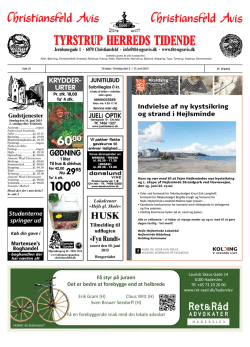 gødning - Tyrstrup Herreds Tidende