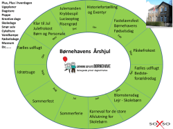 Børnehavens Årshjul - Cathrine Asylet Børnehave