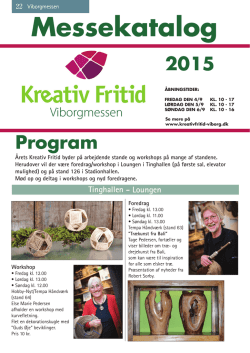 Katalog 2015 - Kreativ Fritid