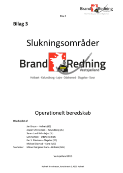 Bilag 3 - Brand & Redning Vestsjælland