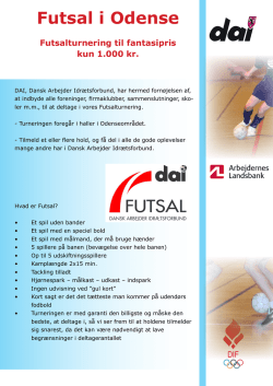 Futsal i Odense - DAI
