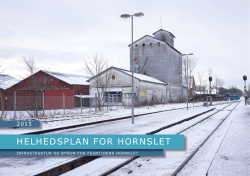 helhedsplan for hornslet - Kommuneplan