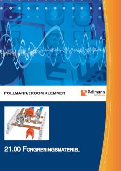 Pollmann klemmer - MTO electric a/s