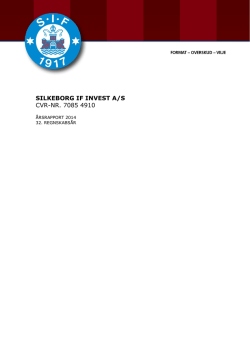 Årsrapport 2014