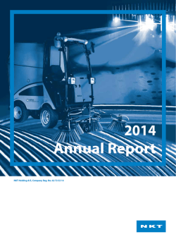 NKT Annual Report 2014