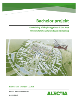 Bachelor projekt - Campus - Aarhus Maskinmesterskole