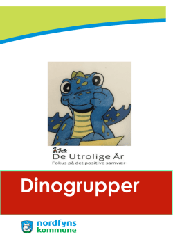 Dinogrupper - Nordfyns Kommune