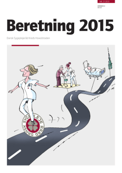 Beretning 2015 - Dansk Sygeplejeråd