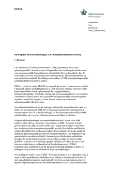 DMF - The Danish Environmental Protection Agency