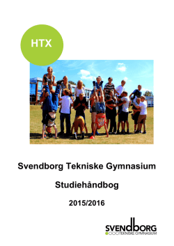 Studiehåndbog Svendborg Tekniske Gymnasium