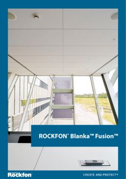ROCKFON® Blanka™ Fusion™