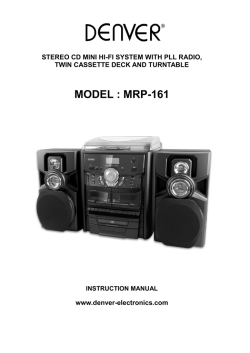 MODEL : MRP-161 - Masterpiece .dk masterpiece.dk