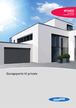 Garageporte til private