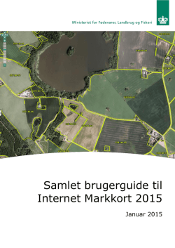 Samlet brugerguide til Internet Markkort 2015