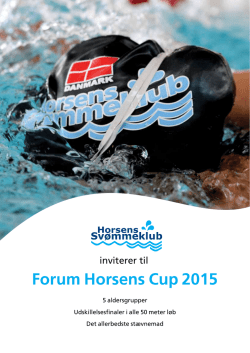 Forum Horsens Cup 2015