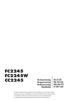 OM, FC2245, FC2245W, CC2245, 2015-03