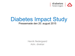 Diabetes Impact Study