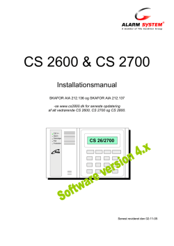 CS 2600 & CS 2700