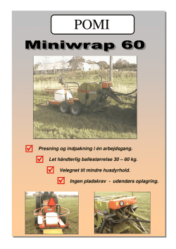 miniwrap 60 - POMI Industri ApS
