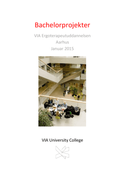 Januar 2015  - VIA University College