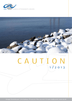 caution 1-2013