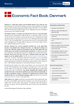 9/3 Fact Book: Denmark - Danske Analyse