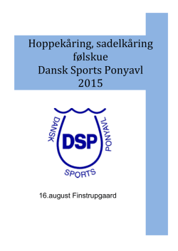 Finstrupgaard - Dansk Sports Ponyavl