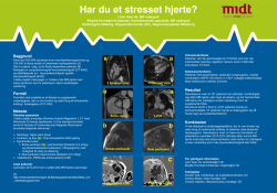 MR hjerte med stressbehandling - drs