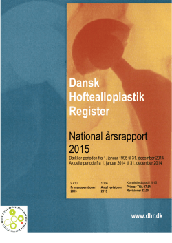 Dansk Hoftealloplastik Register