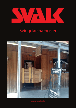 Svingdørshængsel
