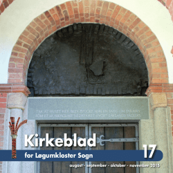 Kirkeblad nr. 17 - Løgumkloster Kirke