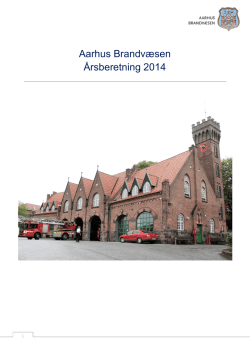 Aarhus Brandvæsen Årsberetning 2014