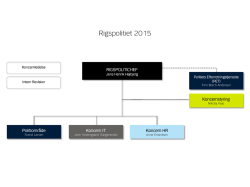 Organisationsdiagram 2015